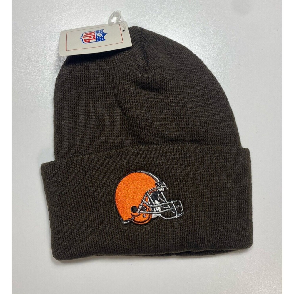 Cleveland Browns Beanie One Size OS Cuffed Beanie Cap Hat NFL Shop Sports